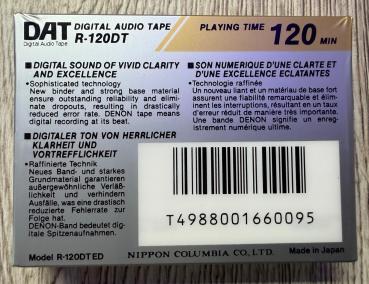 Preview: Denon R-120DT DAT 120 Minuten
