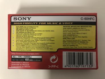 Preview: Sony - HF 60 1999-2001 (Europa) Typ I Ferro