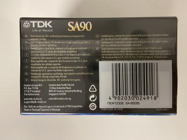 Preview: TDK - SA 90 Minuten 1997-2001 (Europa) 5er Paket