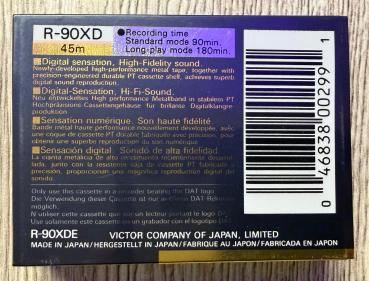 Preview: JVC R-90 XD DAT 90 Minuten