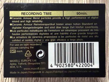 Preview: Maxell DAT 90 Minuten