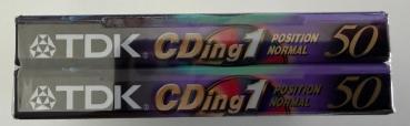 Preview: TDK - CDing 1 50 Min (2001-2005 Europa) 2er Paket Typ I Ferro