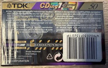 Preview: TDK - CDing 1 50 Min 2001-2005 (Europa) 2er Paket