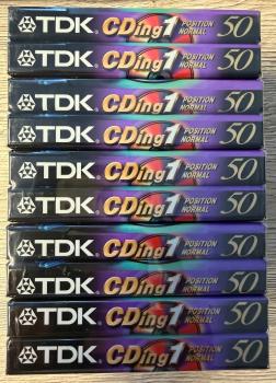 Preview: TDK - CDing 1 50 Min 2001-2005 (Europa) 5x 2er Paket (10 Kassetten)