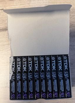 Preview: 10 Stück TDK - DJ2 Disc Jack 50 1997-2001 (Europa) Typ II Chrome