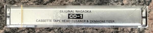 Nagaoka - Head Cleaner & Demagnetizer CD-1