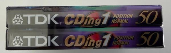 TDK - CDing 1 50 Min (2001-2005 Europa) 2er Paket Typ I Ferro