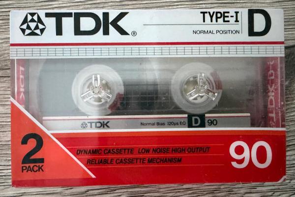 TDK - D 90 (1986-1987 USA) 2-er Paket